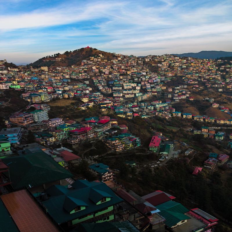 Shimla on arrival
